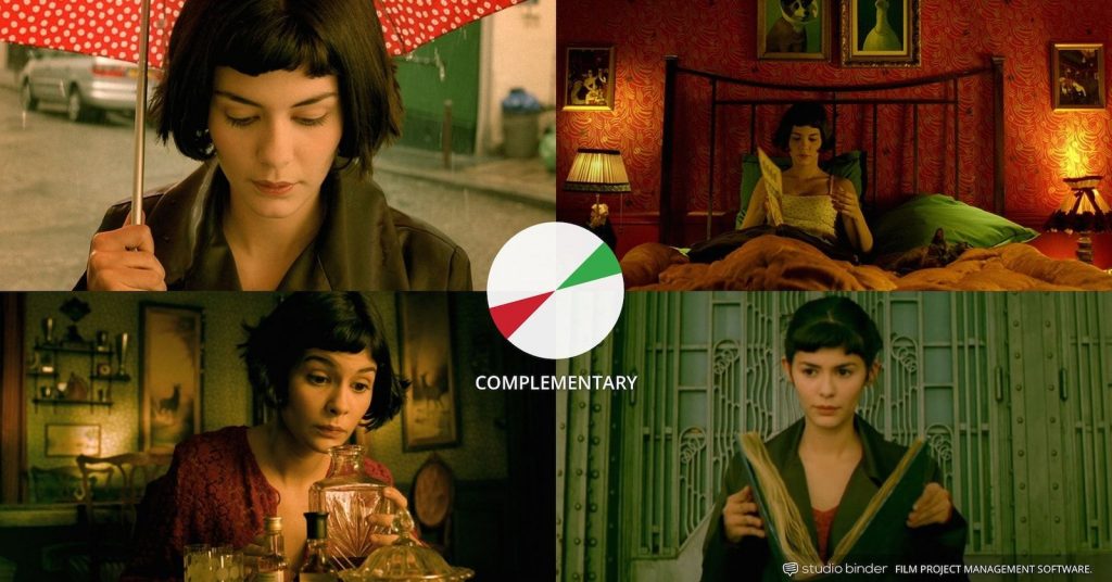 ترکیب رنگ: هنر خلق هارمونی بصری | Color combination استفاده از رنگ های مکمل در فیلم آملی