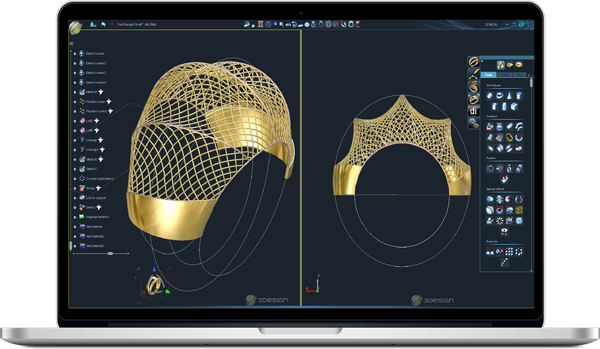 نرمافزارهای طراحی جواهرات و زیورآلات نرم افزار طراحی جواهر