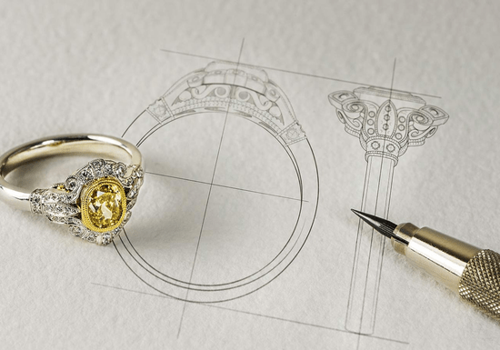 طراحی جواهرات: از ایده تا درخشش در دنیای مد | jewelry Design طراحی جواهرات