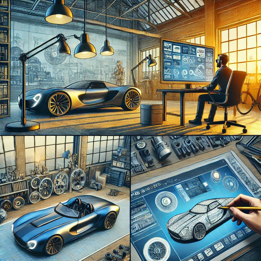 طراحی خودرو در استودیو