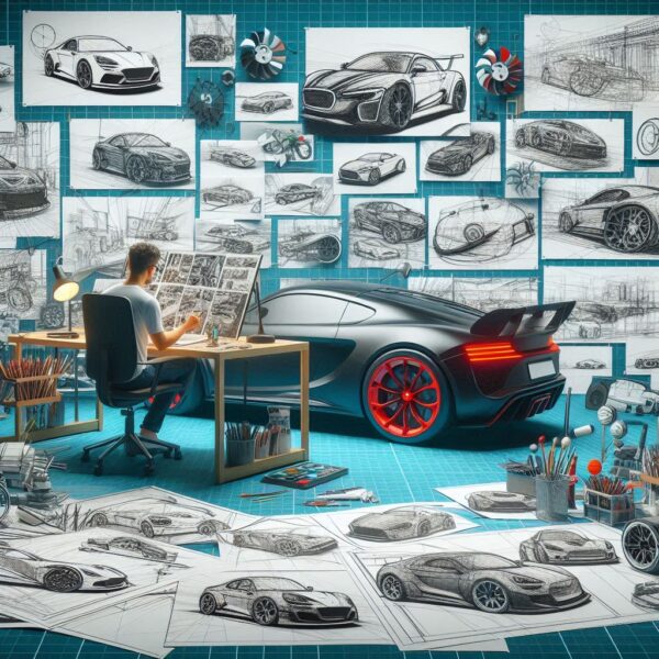 طراحی خودرو در استودیو