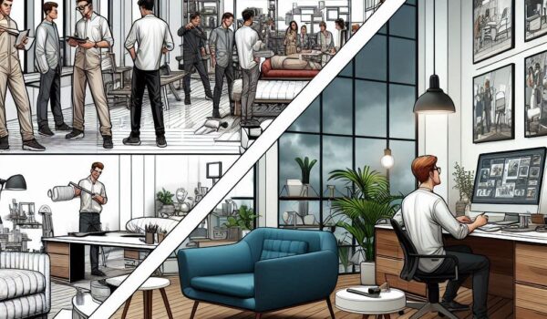 طراحی فرنیچر طراحی مبلمان furniture design 3 آسان‌سازان طراحی مبلمان: گرایشی از طراحی فرنیچر و معماری داخلی