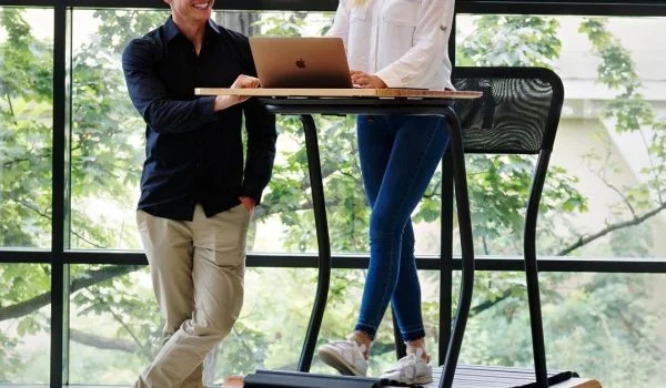 تردمیل + میز کار