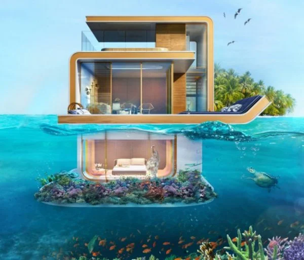 خانههای شناور دبی | پروژه Marasi Business Bay 🏡🌊 خانه های شناور دبی