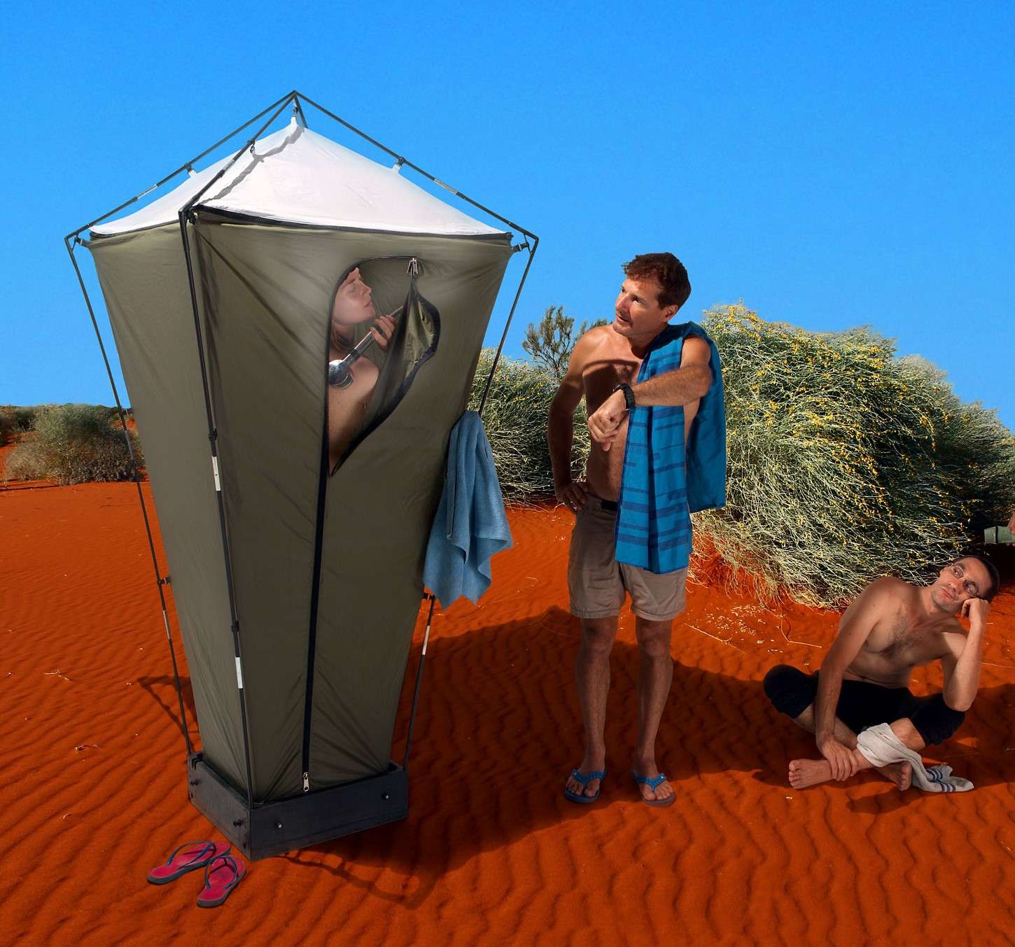 حمامهای پرتابل: راحتی و بهداشت در هر مکان 🚿🏕️ حمام پرتابل5