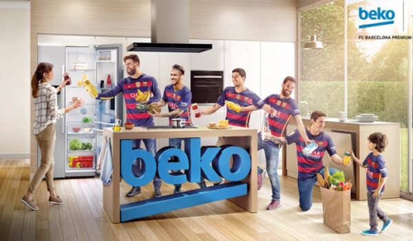 کمپین‌های تبلیغاتی بارسلونا برای برند بِکو | Beko