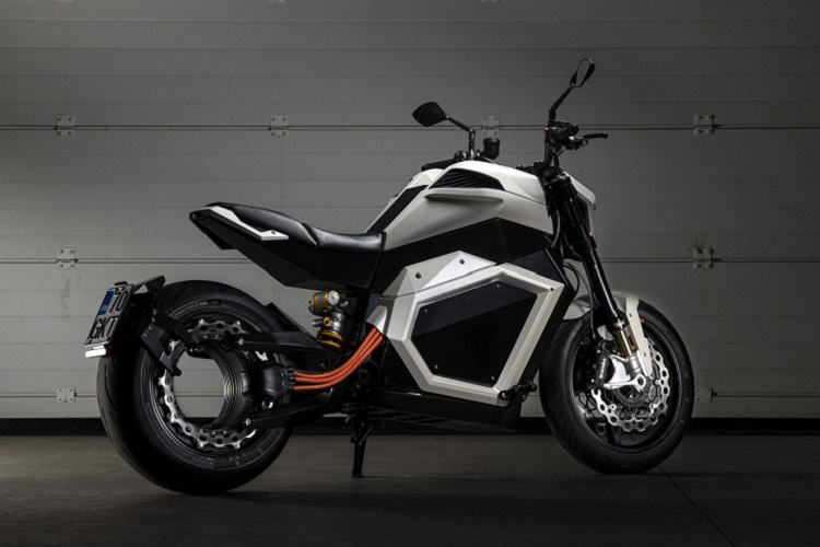 تعبیه موتور روی چرخ عقب موتورسیکلت موتور روی چرخ عقب - طراحی موتور سیکلت