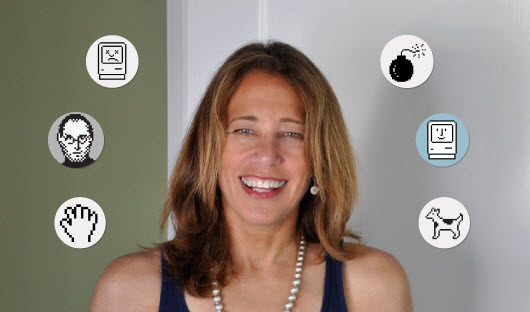 سوزان کِر: نمادپرداز دنیای دیجیتال | Susan Kare سوزان کر