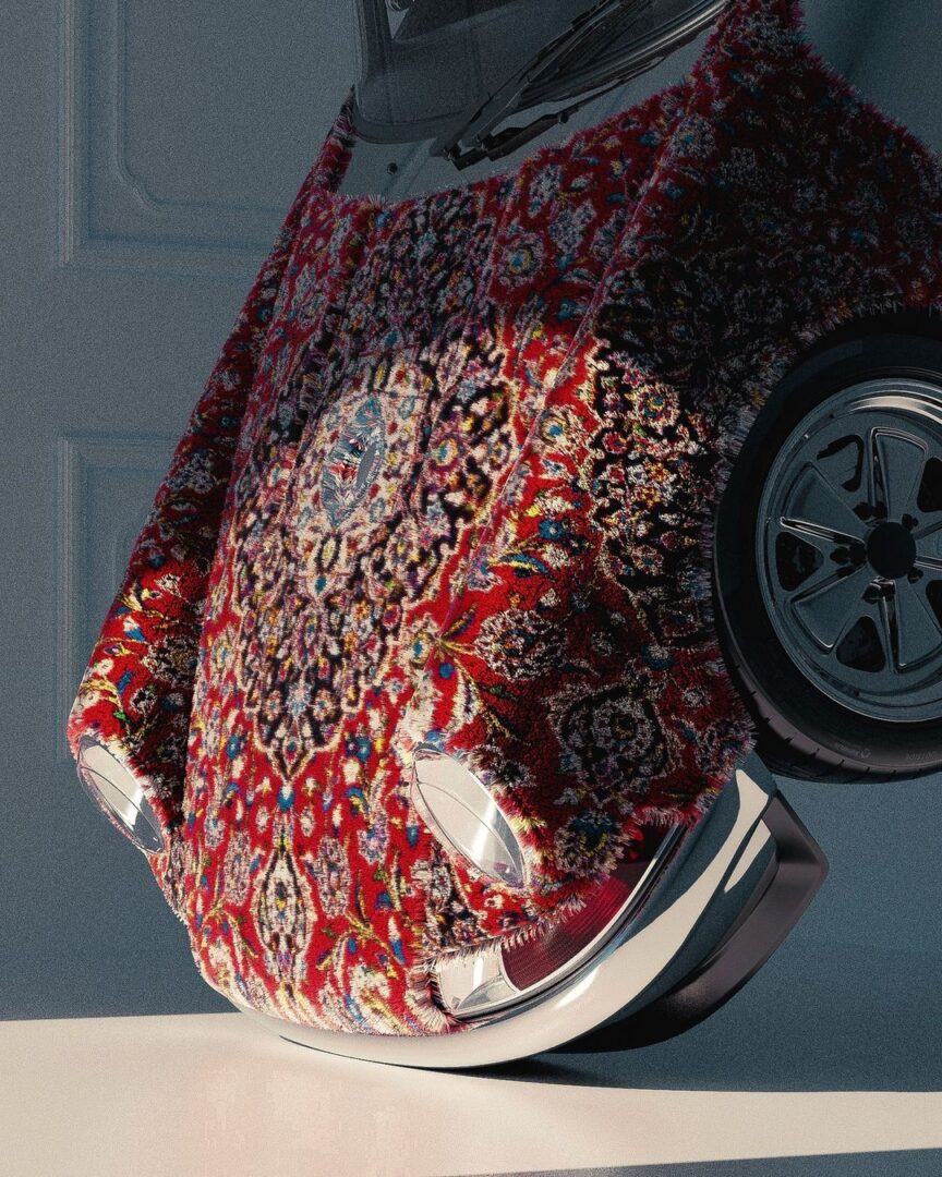 سبک ایرانی: میراثی برای آینده طراحی جهانی | Persian Style 🇮🇷 طراحی خودرو پورش با فرش ایرانی12 آسانسازان سبک ایرانی: میراثی برای آینده طراحی جهانی | Persian Style 🇮🇷