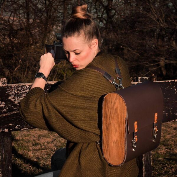 طراحی کیف با متریال چوب و چرم Introduction to bag design