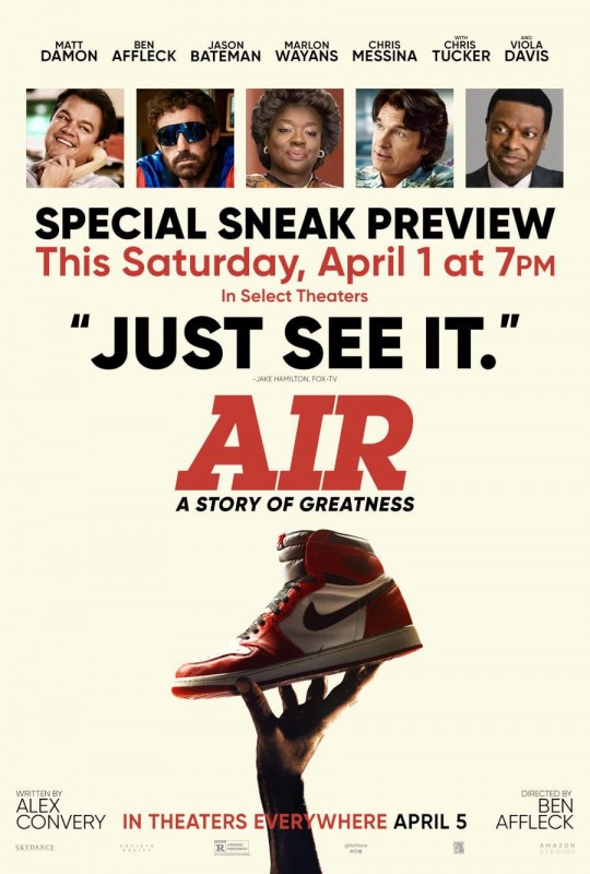 فیلم سینمایی Air | داستان تولد کفش ایرجردن Air shoe باشگاه طراحی و پرورش محصول فیلم سینمایی Air | داستان تولد کفش ایرجردن