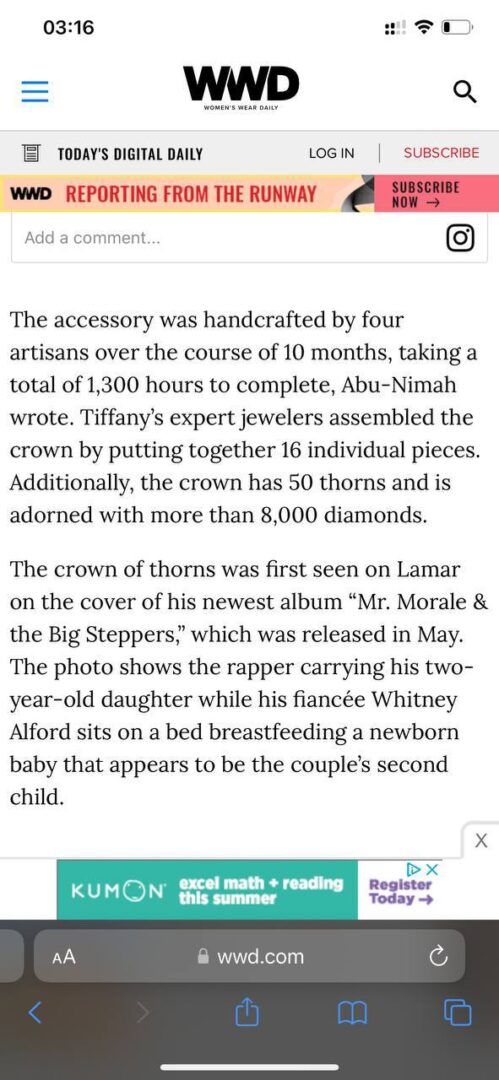 نگاهی به تاج "کندریکلامار" دستپخت "تیفانی" | Crown By Tiffany IMG 20230910 170747 809 آسانسازان نگاهی به تاج "کندریکلامار" دستپخت "تیفانی" | Crown By Tiffany