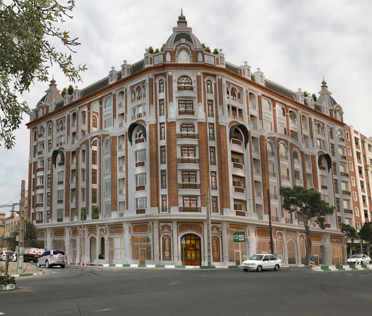 سامان و سینا تاجوری: معماران تندیسهای شهری به سبک نئوکلاسیک ایرانی | Taj Arch ُاختمان تالی شهر ری تاج آرک باشگاه طراحی و پرورش محصول سامان و سینا تاجوری: معماران تندیسهای شهری به سبک نئوکلاسیک ایرانی | Taj Arch