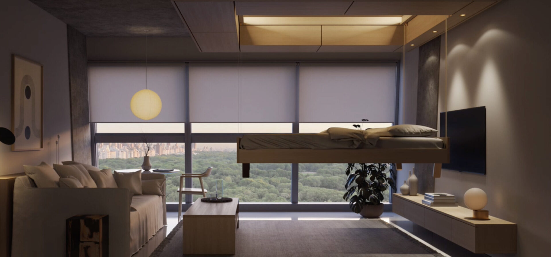 آینده طراحی مبلمان سقفی و ذخیره‌سازی هوشمند Bumblebee Spaces 3 آسان: باشگاه طراحی و پرورش محصول آینده طراحی مبلمان سقفی و ذخیره‌سازی هوشمند | Bumblebee Spaces