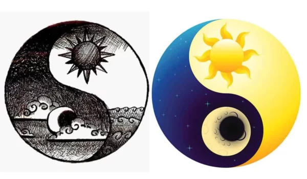 نماد شناسی در طراحی - یین و یانگ