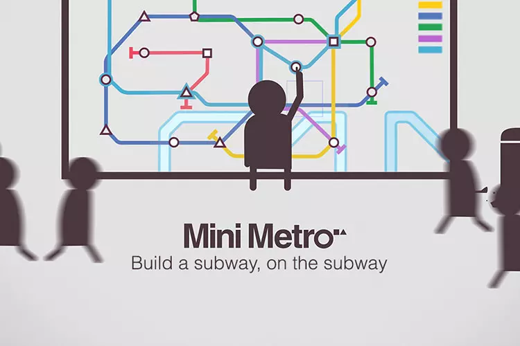 مینی مترو آسان‌سازان بازی موبایلی مینی مترو | Mini Metro