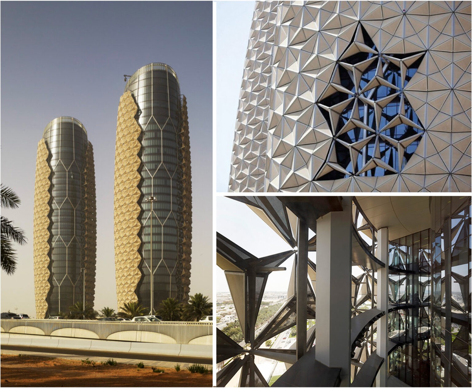 طراحی پارامتریک: مواج و پیوستگی پیچیده | Parametric Design Albahar_Tower-طراحی معماری پارامتریک