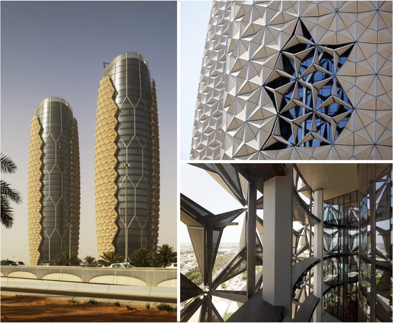 طراحی هندسی: ایجاد فرمهای بینقص | Geometric Design Albahar_Tower-طراحی معماری پارامتریک