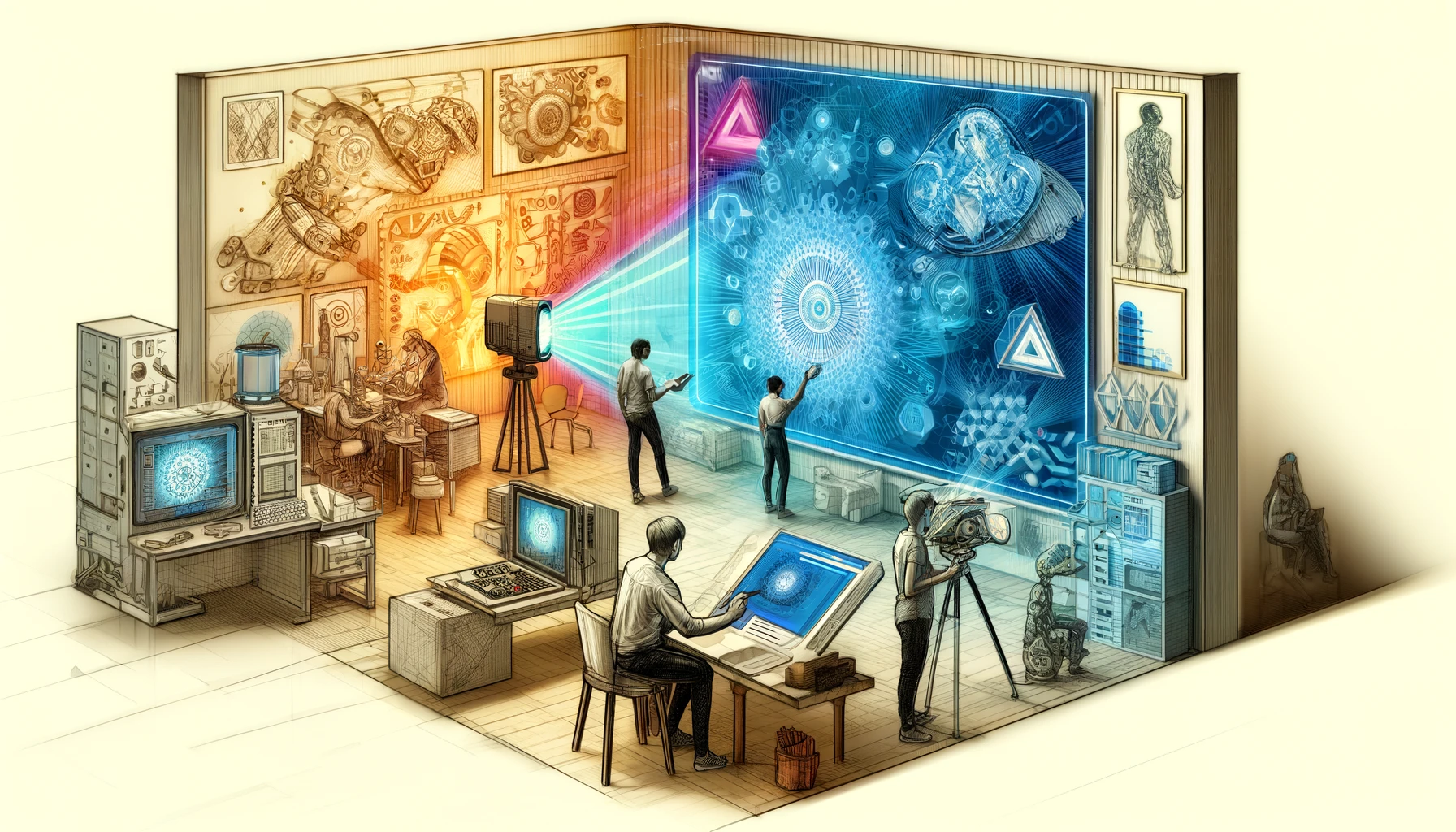 ویدئومپینگ (Projection Mapping)