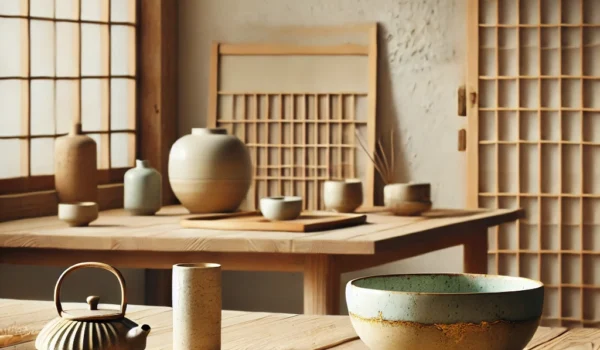 استایل ژاپنی در طراحی وابی‌-سابی، کینتسوگی و سوجیما