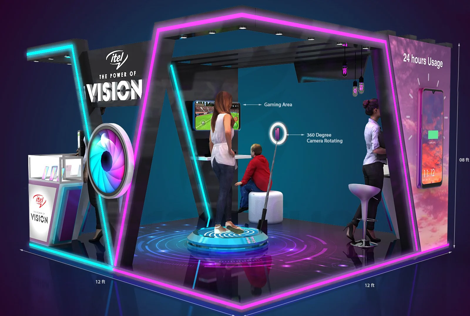 طراحی بازی نمایشگاهی تجربه‌ای تعاملی و به‌یادماندنی 🎮