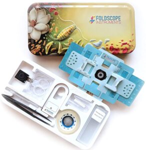 فولدسکوپ میکروسکوپ تاشو قابل حمل Foldscope