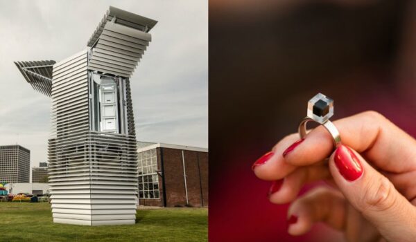 معرفی برج تصفیه هوای Smog Free Tower تبدیل آلودگی به جواهرات