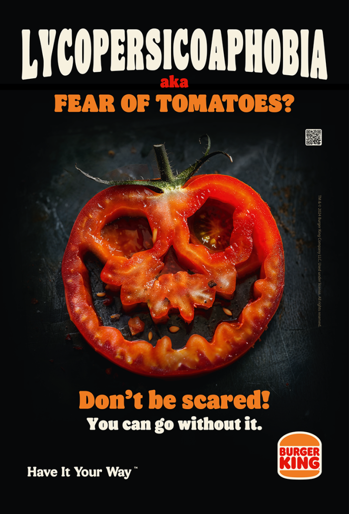 کمپین هالووین برگر کینگ رودررو شدن با ترس‌ها 2 آسان: باشگاه طراحی و پرورش محصول کمپین هالووین برگر کینگ: رودررو شدن با ترس‌ها