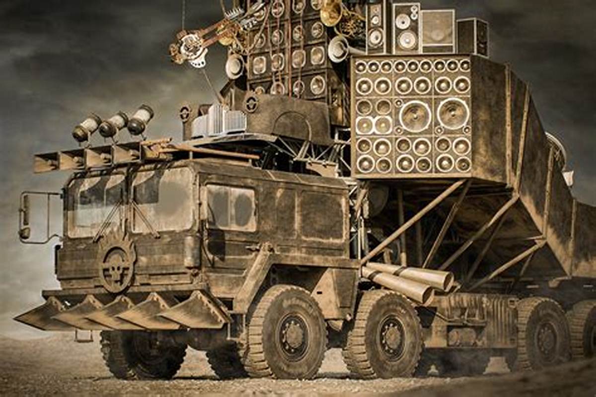 طراحی خودرو فیلم مدمکس7 آسان&zwnj;سازان طراحی خودرو فیلم Mad Max وسایل نقلیه کاستوم و مجهز
