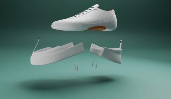 کفش‌های دو تکه آینده‌ی پایدار طراحی کفش 👟♻️