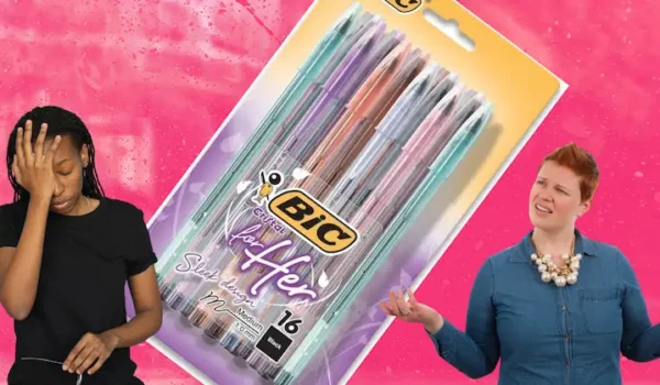 Bic For Her خودکار زنانه بیک آسان: باشگاه طراحی و پرورش محصول Bic For Her: خودکار زنانه بیک