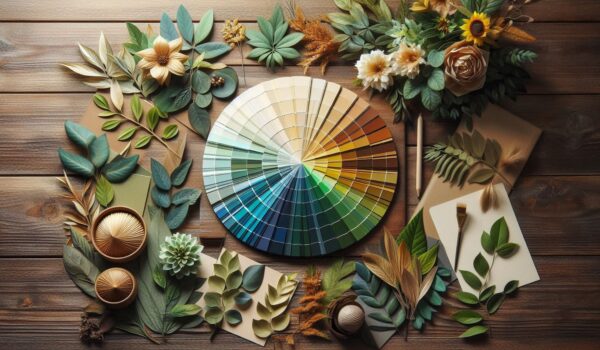 کدرنگ‌های طبیعی + پالت‌های رنگی الهام‌گرفته از طبیعت 🎨🌿🌊🔥