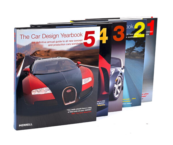 مجموعه کتاب "Car Design Yearbook" از Stephen Newbury کتاب Car Design Yearbook از Stephen Newbury