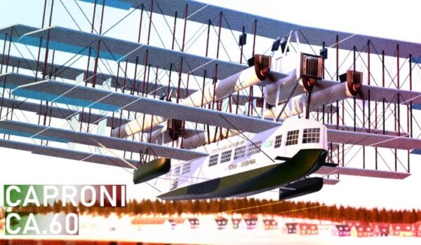 Caproni Ca.60 Transaereo پرنده‌ی سه‌بدنه‌ای با نه بال شکست بزرگ، خیال بی‌مرز🛩️ آسان: باشگاه طراحی و پرورش محصول Caproni Ca.60 Transaereo: کشتی پرنده با 9 بال، در دهه20🛩️