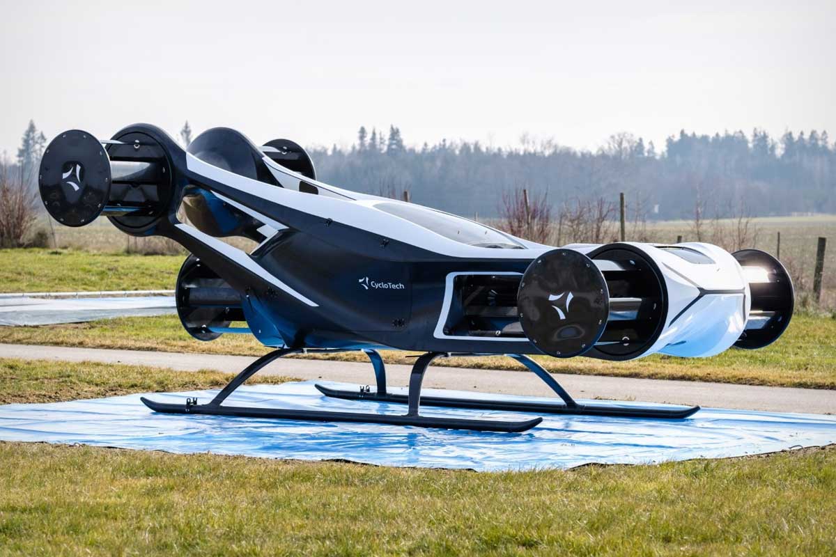 Cyclotech Blackbird خودرو پرواز در ابعاد شخصی 2 آسان‌سازان Cyclotech Blackbird: خودرو پرواز در ابعاد شخصی