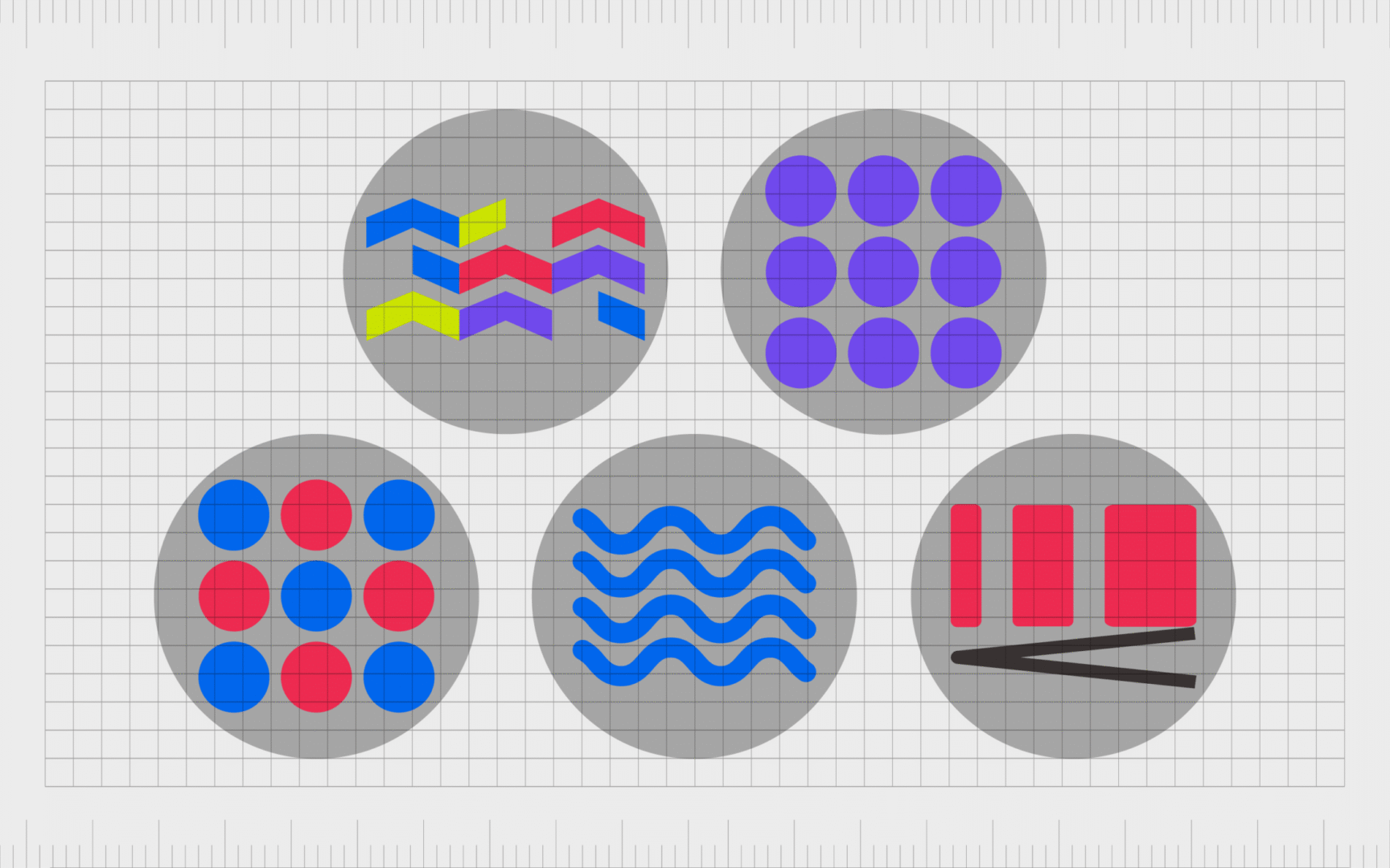 تصویرسازی ریتم در طراحی هماهنگی و جریان بصری 1 آسان‌سازان ریتم در طراحی: هماهنگی و جریان بصری | Rhythm in Design