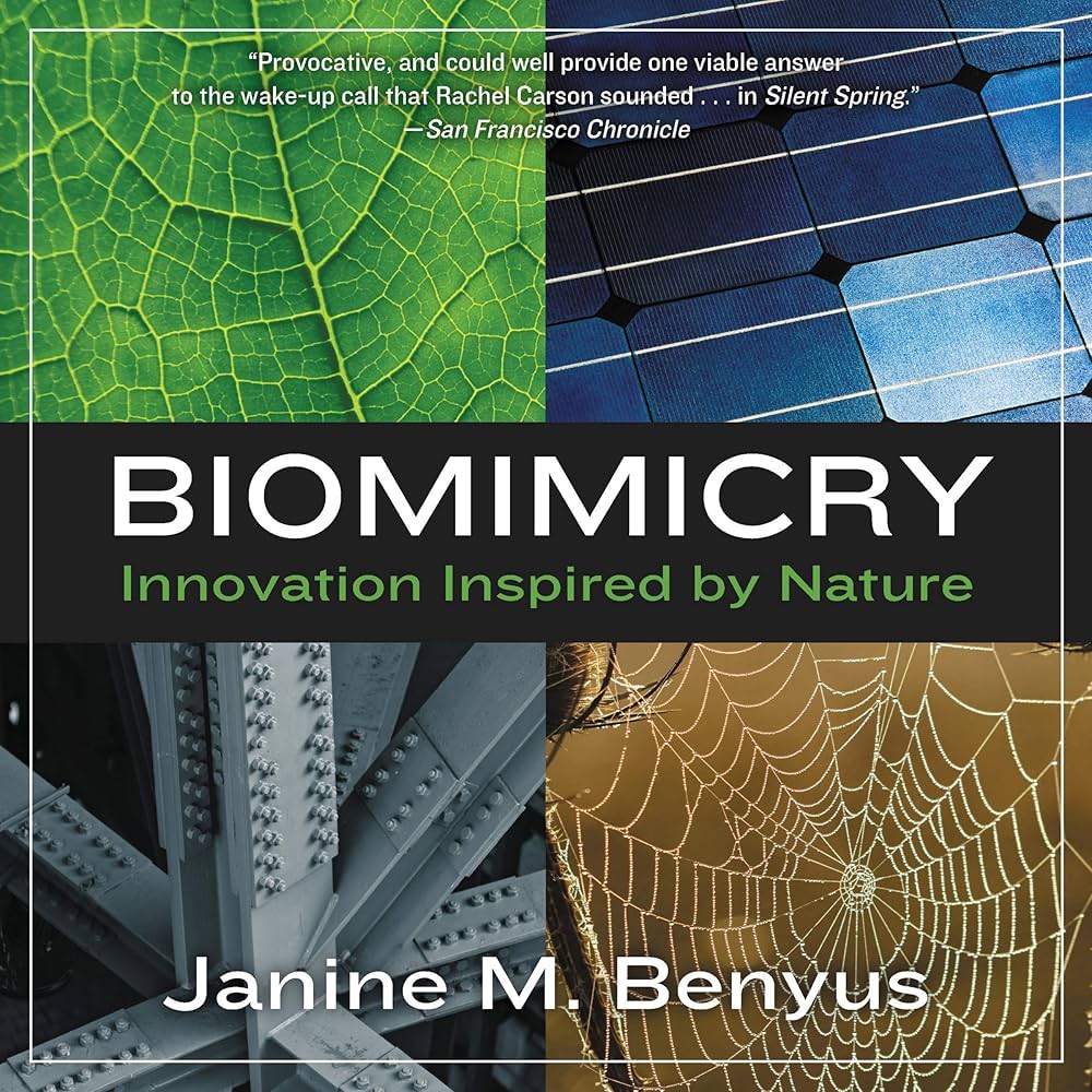 کتاب Biomimicry: Innovation Inspired by Nature (نوآوری الهامگرفته از طبیعت) نوشتهی Janine Benyus کتاب Biomimicry Innovation Inspired by Nature این ک باشگاه طراحی و پرورش محصول کتاب Biomimicry: Innovation Inspired by Nature (نوآوری الهامگرفته از طبیعت) نوشتهی Janine Benyus