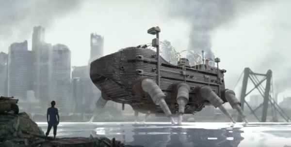 🏙️ پروژه‌ی Walking City اثر Ron Herron (از گروه Archigram)