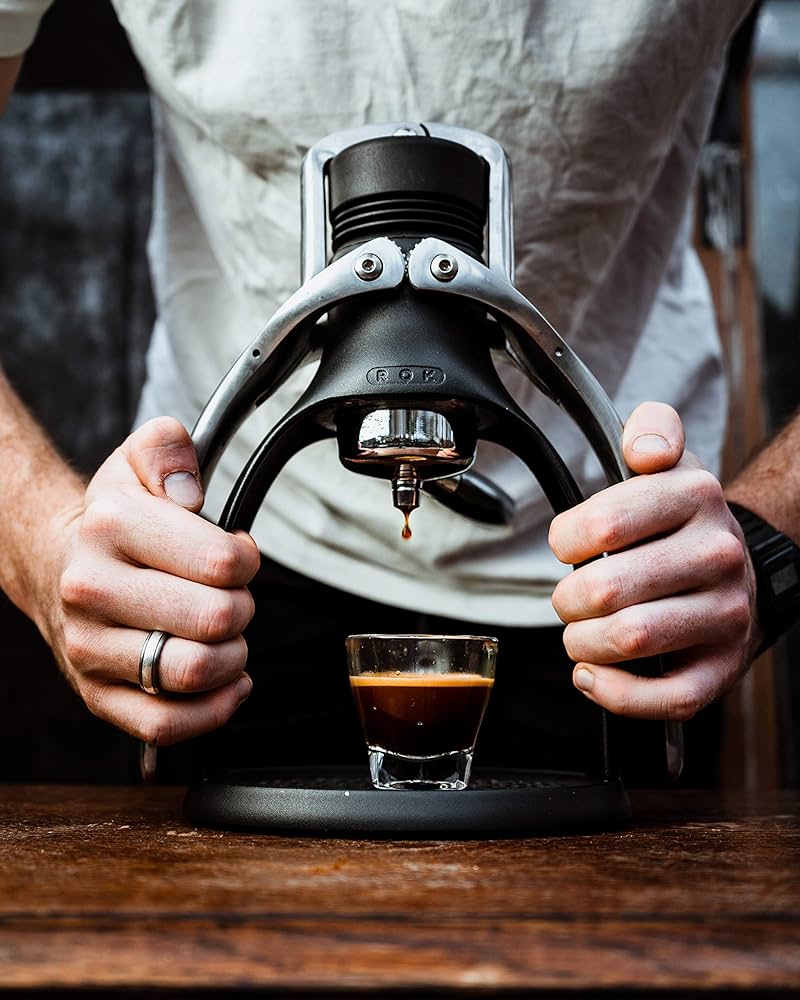 لوازم خانگیROK Espresso Maker 2 آسان&zwnj;سازان نمایش رفتار مکانیکی محصول: Function Show