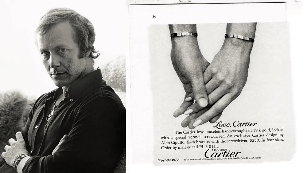 Juste un Clou💍 معرفی آلدو چیپولو – پدر عشق قفل‌دارCartier Juste un Clou 1 آسان: باشگاه طراحی و پرورش محصول Love Bangle: دستبند عشاق از کارتیه | قفل تعهد