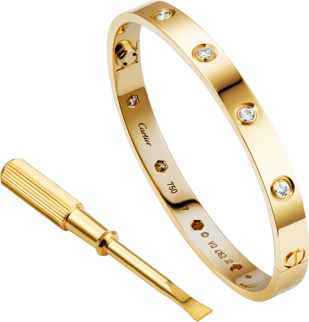 Love Bangle: دستبند عشاق از کارتیه | قفل تعهد Love Bangle دستبند عشاق از کارتیه