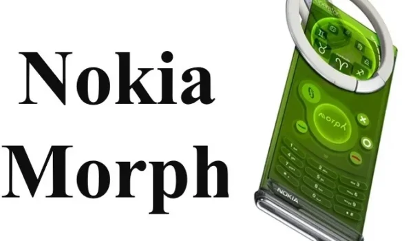 موبایل و تبلت انعطاف‌پذیر از آینده تعامل انسان‌–‌ماشین Nokia Morph (2008)