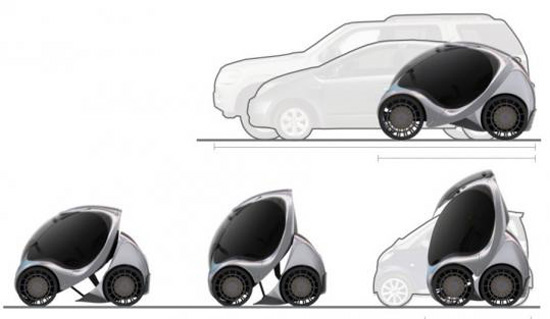 میکرو خودرو تاشو شهری CityCar – MIT’s Folding میکرو خودرو تاشو CityCar – MITs Folding 2 آسان: باشگاه طراحی و پرورش محصول میکرو خودرو تاشو شهری CityCar – MIT’s Folding