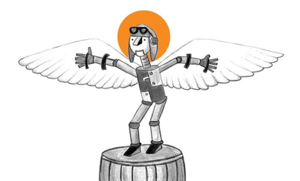 تصویرسازی کتاب کودک گرگ می‌آد می‌بردت 1 آسان‌سازان تصویرسازی کتاب کودک "گرگ می‌آد می‌بردت!"