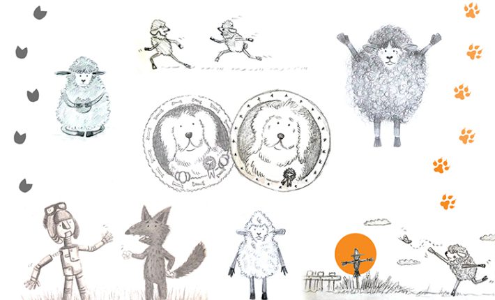 تصویرسازی کتاب کودک گرگ می‌آد می‌بردت 3 آسان: باشگاه طراحی و پرورش محصول تصویرسازی کتاب کودک "گرگ می‌آد می‌بردت!"