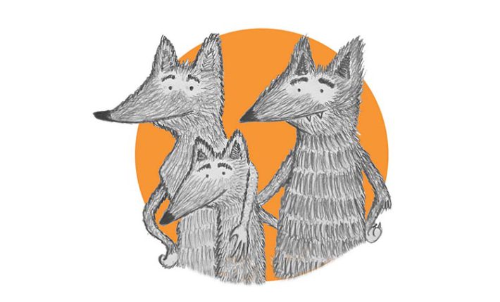 تصویرسازی کتاب کودک گرگ می‌آد می‌بردت 4 آسان: باشگاه طراحی و پرورش محصول تصویرسازی کتاب کودک "گرگ می‌آد می‌بردت!"