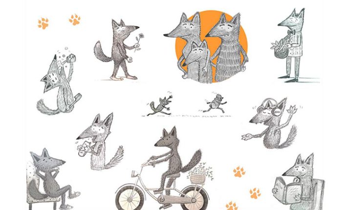 تصویرسازی کتاب کودک گرگ می‌آد می‌بردت 6 آسان: باشگاه طراحی و پرورش محصول تصویرسازی کتاب کودک "گرگ می‌آد می‌بردت!"