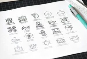 سری آیکون‌های آینده Future Line 1 آسان: باشگاه طراحی و پرورش محصول کالکشن آیکون‌های آینده «Future Line»