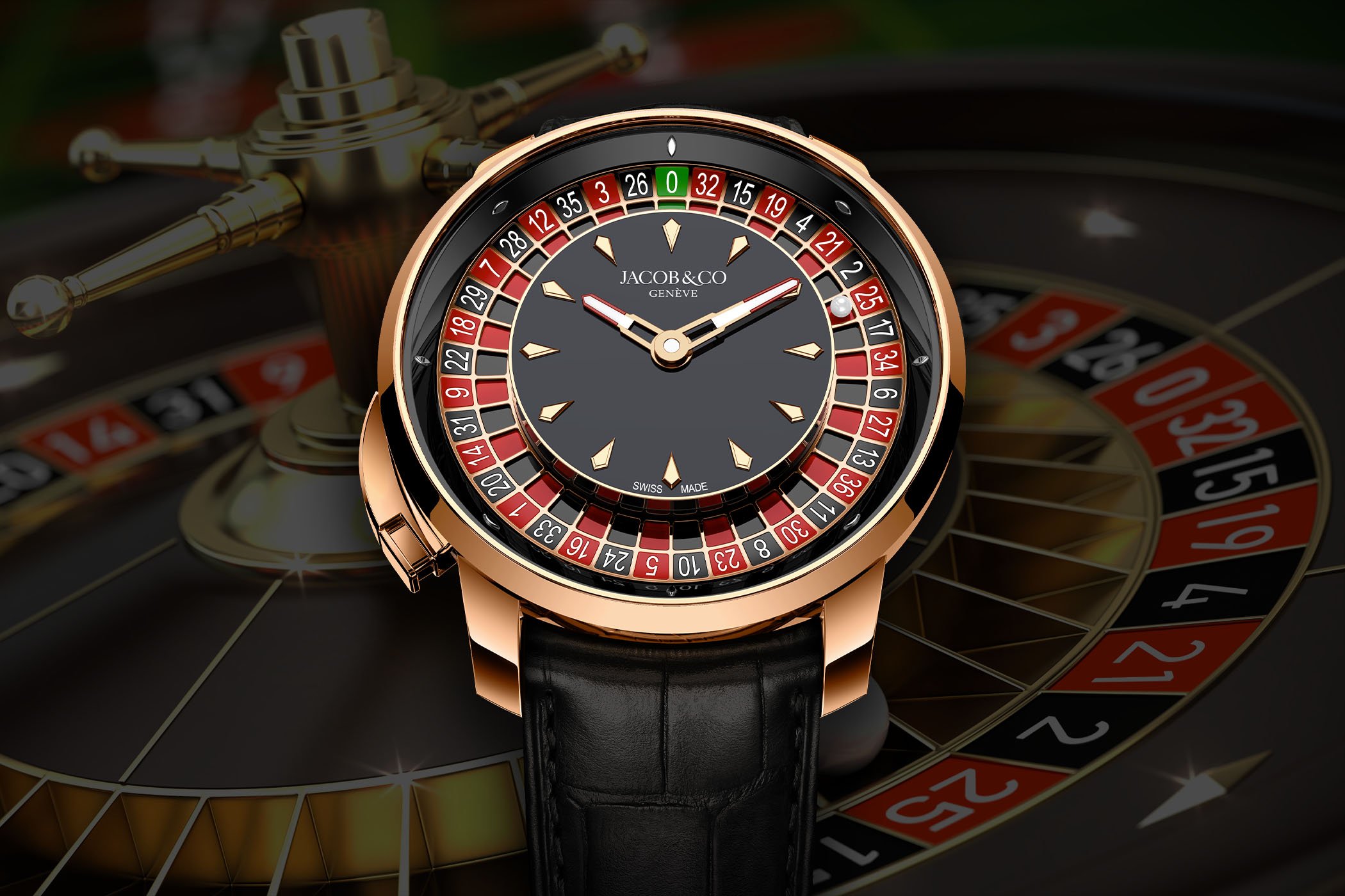 🎰 ساعت Casino Tourbillon از Jacob Co وقتی مکانیزم ساعت‌سازی با هیجان کازینو ترکیب می‌شود آسان‌سازان میز کازینو روی مُچ: ساعت «Casino Tourbillon» از Jacob &Co🎰