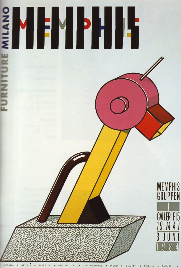 🎨طراحی ممفیس: طغیان رنگها و فرمهای بازیگوش | Memphis Design پوستر گرافیک🎨طراحی ممفیس؛ طغیان رنگها و فرمهای بازیگوش Memphis Design 1 آسانسازان 🎨طراحی ممفیس: طغیان رنگها و فرمهای بازیگوش | Memphis Design